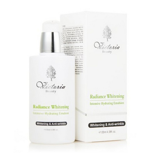 Sữa Dưỡng Dưỡng Trắng Và Chống Lão Hoá Cao Cấp Victoria Beauty Radiance Whitening Intensive Illuminating Emulsion 120ml