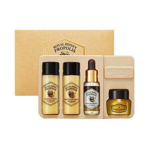 Bộ Dùng Thử Dưỡng Ẩm Chiết Xuất Sáp Ong Skinfood Royal Honey Propolis Enrich Special Kit