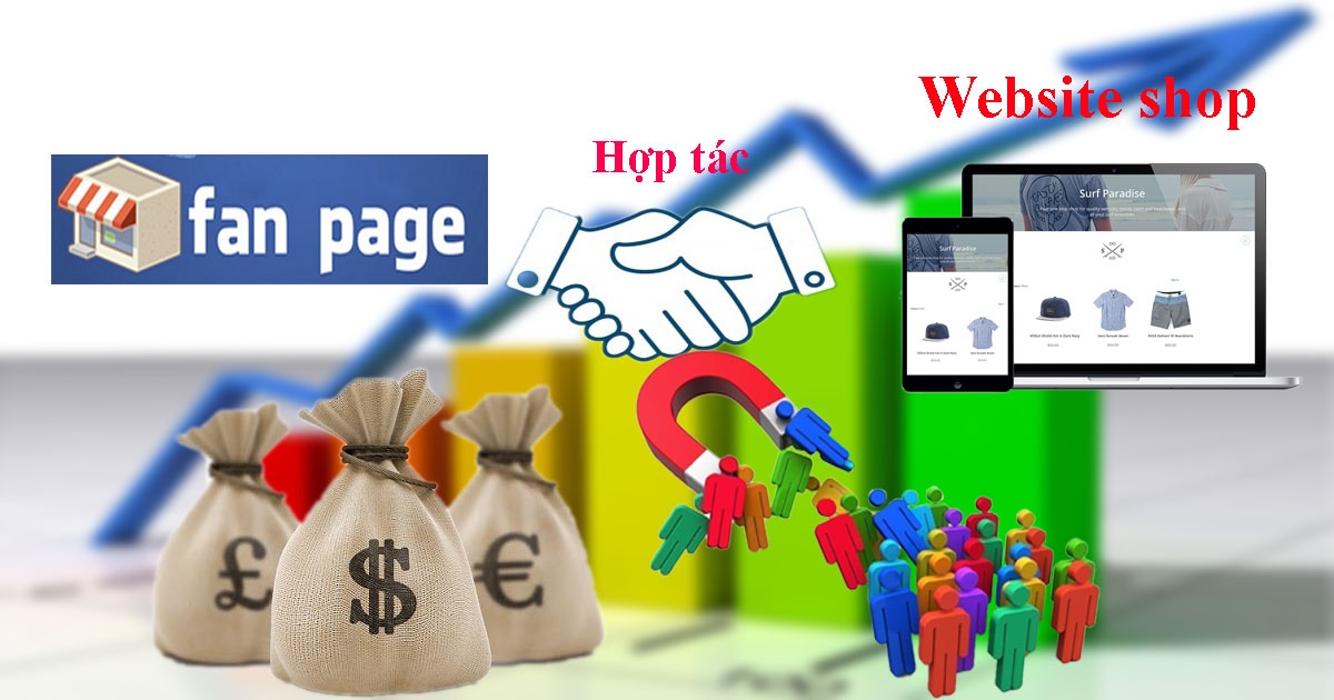 SIÊU LỢI NHUẬN NHỜ KẾT HỢP FANPAGE FACEBOOK VÀ WEBSITE