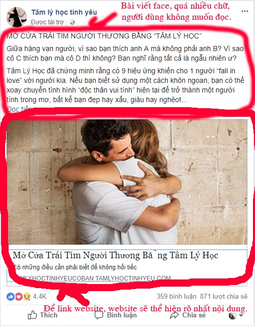 bai viet facebook